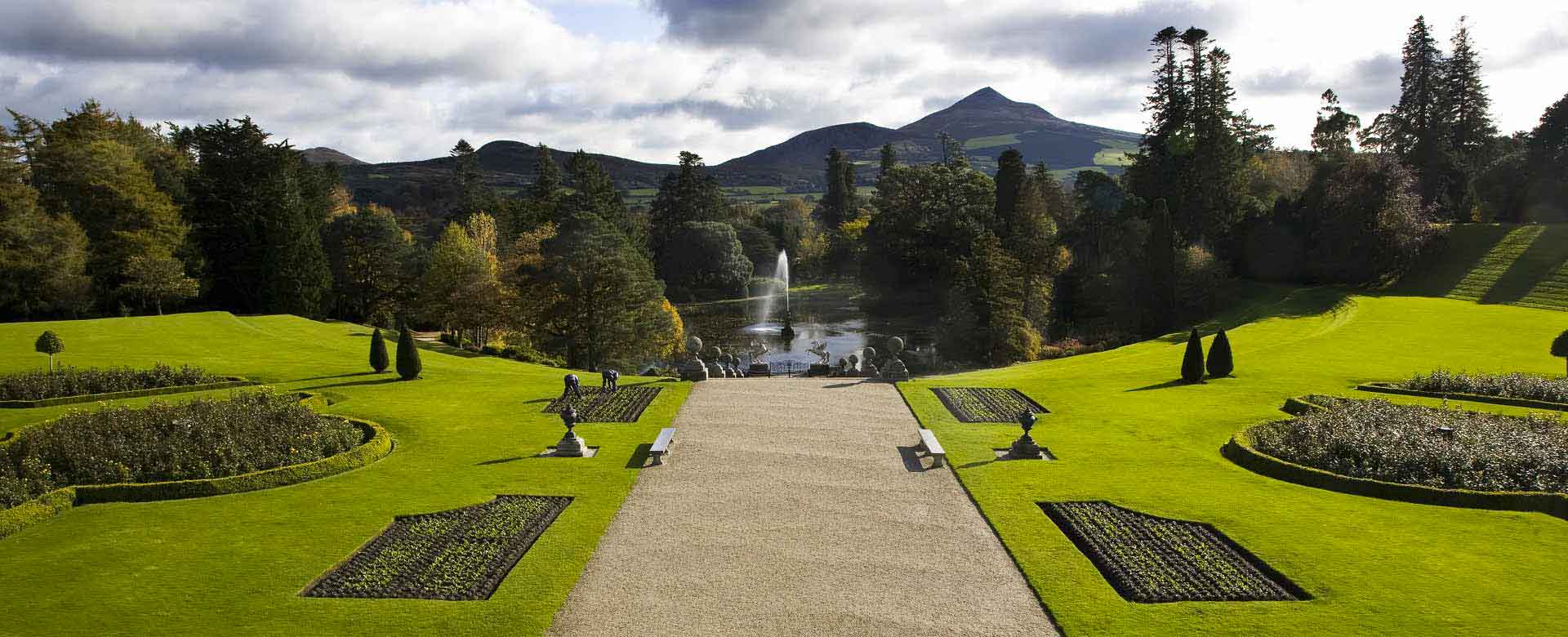 Italian Garden, Powerscourt House And Gardens [1920Px]